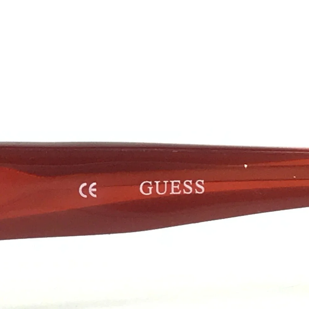 Guess Eyeglasses Frames GU1416 GUN Grey Blue Red Rectangular Half Rim 51-17-135
